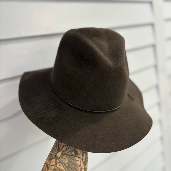 Kin the Label Rainer Felt Wool Fedora Hat - Picture 3 of 7